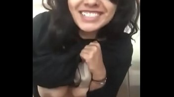 Hindu shows her tits and ass to the camera